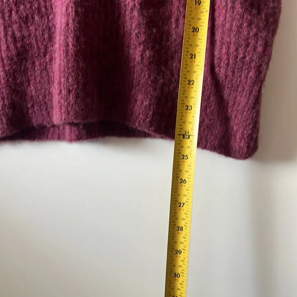 MADEWELL BELFIORE RIBBED PULLOVER SWEATER SIZE XS‎